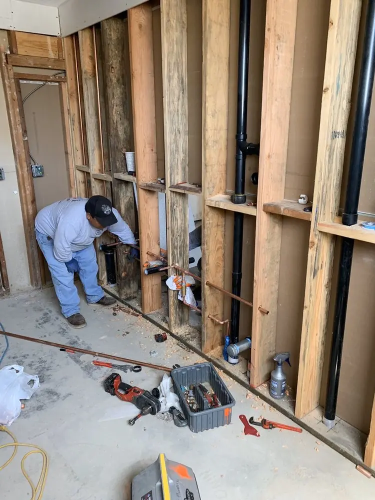 Commercial rough-in plumbing for Trenchless Sewer Repair in Fort Scott